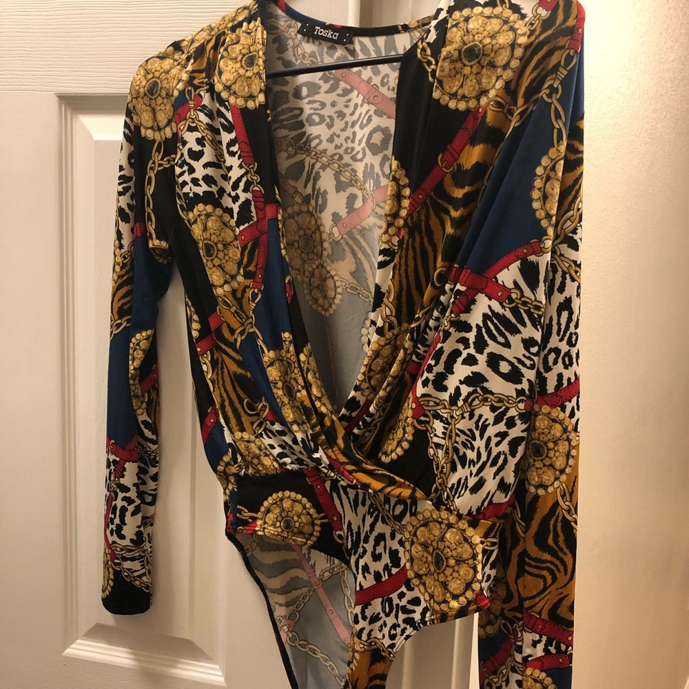 Agaci cheetah bodysuit